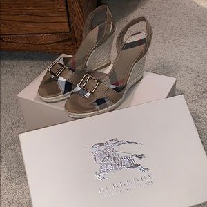 Burberry wedges